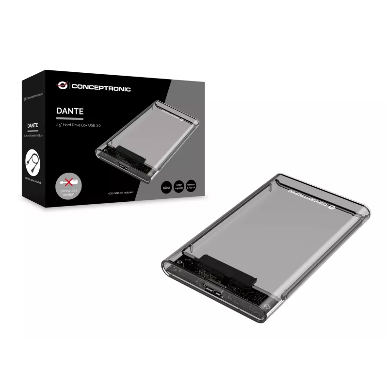 Conceptronic DANTE 2.5 colio kietojo disko dėžutė USB 3.0