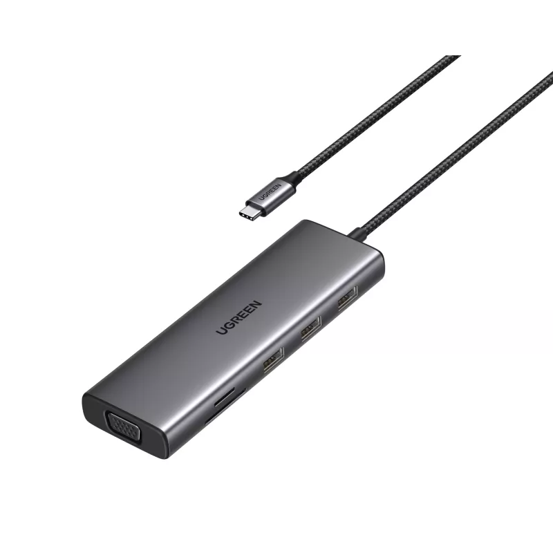 UGREEN Revodok 10-in-1 USB-C Hub 15601 10 prievadų 4K HDMI