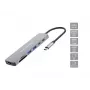 Conceptronic DONN28G 7-in-1 USB 3.2 Gen 1 Dockinė stotelė, 4K60Hz HDMI, USB-A 5Gbps x 2, USB-C 5Gbps, SD, TF/MicroSD, 100W USB PD
