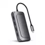 Satechi ST-U4MA3M USB Type-C adapteris 8K HDMI 100W PD pilkas