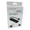 USB šakotuvas LC-Power LC-HUB-U3-4-V2 USB 3.2 Gen 1 Type-A Type-C 5 Gbit/s Juodas