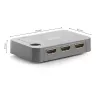 Marmitek Connect 350 UHD 2.0 HDMI komutatorius, HDMI 2.0b, 4K 2160p, 18 Gbit/s, juodos spalvos