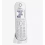 Panasonic KX-TGQ200GW DECT belaidis skaitmeninis telefonas, baltas