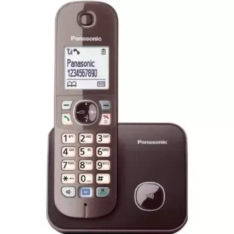 DECT telefonas Panasonic KX-TG6811GA rudas