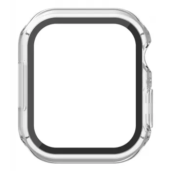 Belkin OVG003zzCL Skydelis Apple Watch Series 7 Skaidrus Baltas