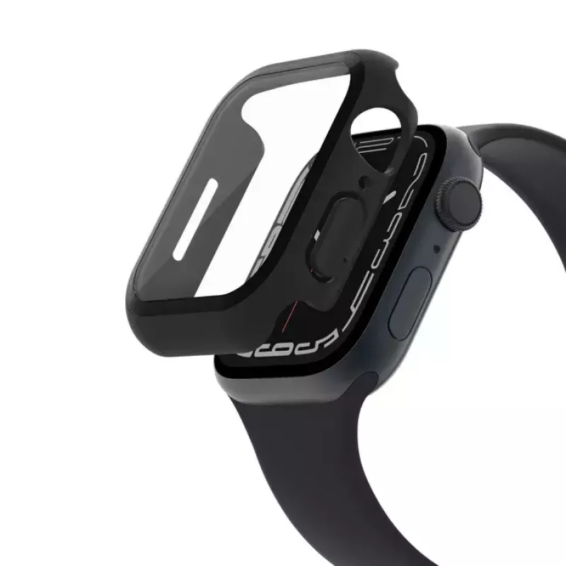 Apsauginis stiklas Belkin ScreenForce OVG004ZZBK-REV Juodas Polikarbonatas Grūdintas stiklas Išmaniesiems laikrodžiams
