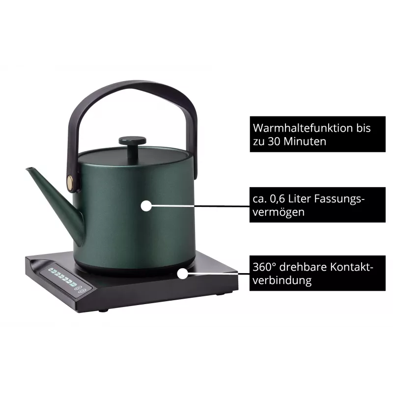 Unold 18217 BLITZKOCHER Jade elektrinis virdulys 0,6 L 800 W Žalias