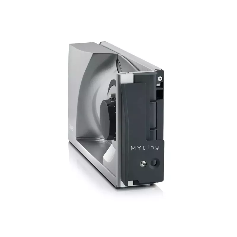 Elektrinė pjaustyklė Graef MYtiny 170 W sidabrinė Pjūvio storis 1,5 cm