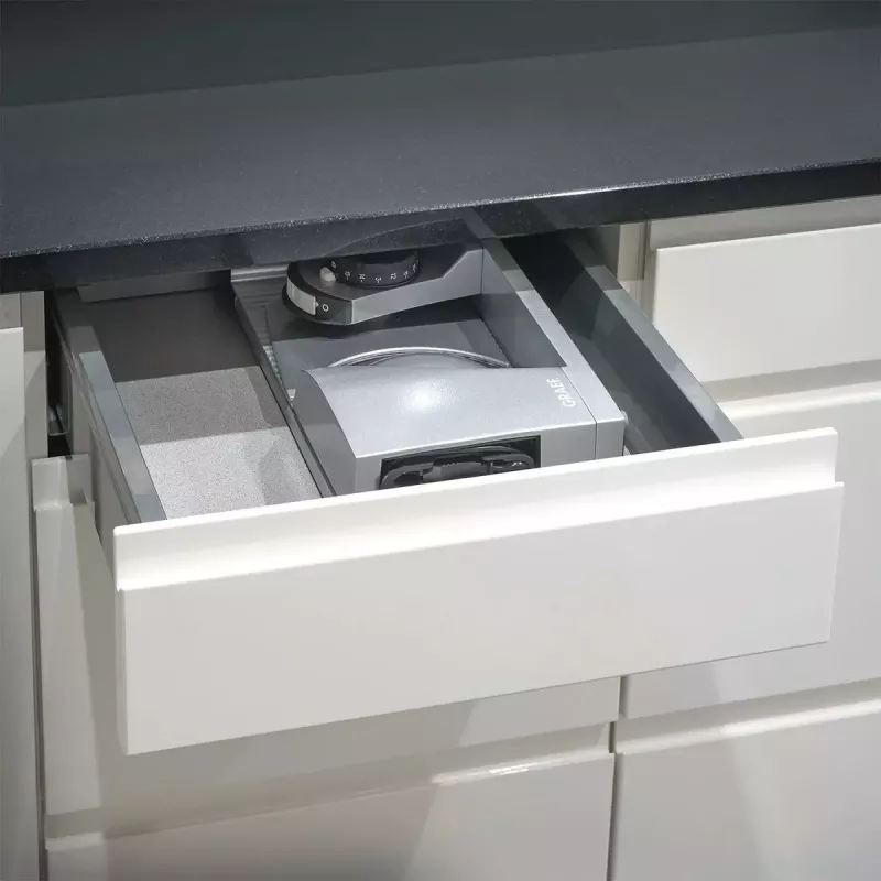 Elektrinė pjaustyklė Graef MYtiny 170 W sidabrinė Pjūvio storis 1,5 cm