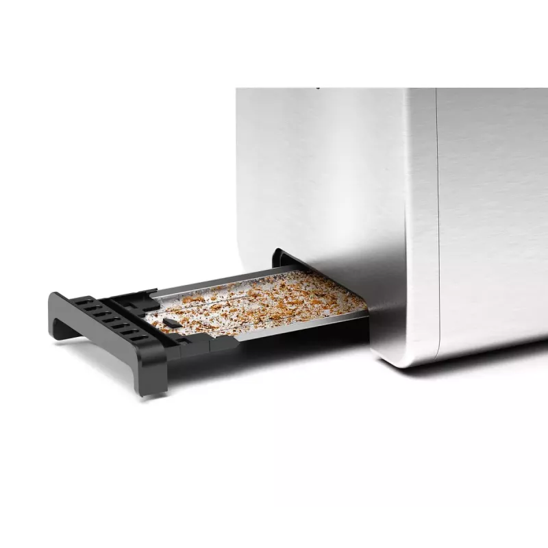 Bosch TAT5P420 skrudintuvas 2 griežinėliams 970 W Juodas, Nerūdijantis plienas
