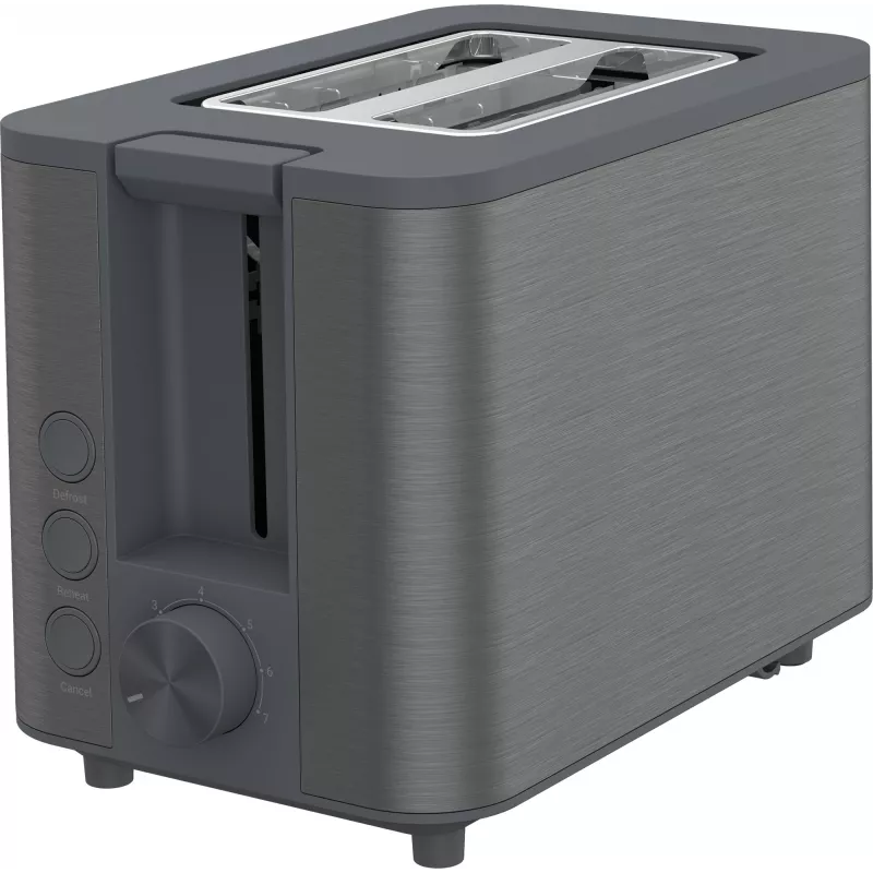 Grundig TA 7340 Inox skrudintuvas 2 griežinėliai 950 W antracitas