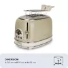 Ariete 0155/03 6 2 riekės 810 W Smėlio spalvos elektrinė pjaustyklė