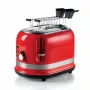 Ariete 149 skrudintuvas su žnyplėmis 2 riekelėms duonos – automatinis išstūmimas – atšildymas – 6 skrudinimo laipsniai – 800 W – Modern Line – raudonas