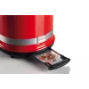 Ariete 149 skrudintuvas su žnyplėmis 2 riekelėms duonos – automatinis išstūmimas – atšildymas – 6 skrudinimo laipsniai – 800 W – Modern Line – raudonas