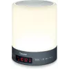 Kištukinis naktinis šviestuvas Beurer WL 50 – LED, baltas korpusas, mėlyna/raudona/balta šviesa, maitinimas iš tinklo ir baterijų, 132 mm aukštis