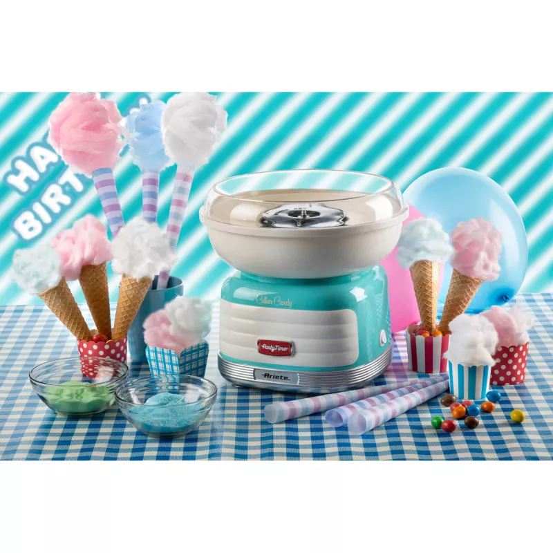 Candy floss aparatas Ariete 2973/01 mėlyna sidabrinė balta
