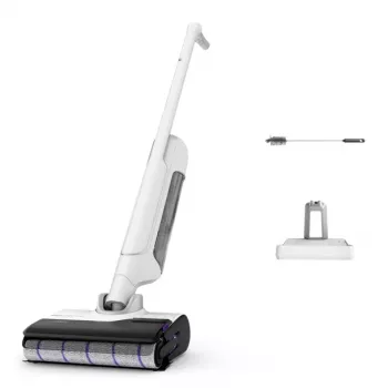Rowenta X-Clean 10 2-in-1 šluotinis siurblys, šlapias/sausas, be maišelio, 200 W, sidabrinis/baltas