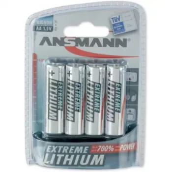 Vienkartinė baterija Ansmann Extreme Lithium AA Mignon