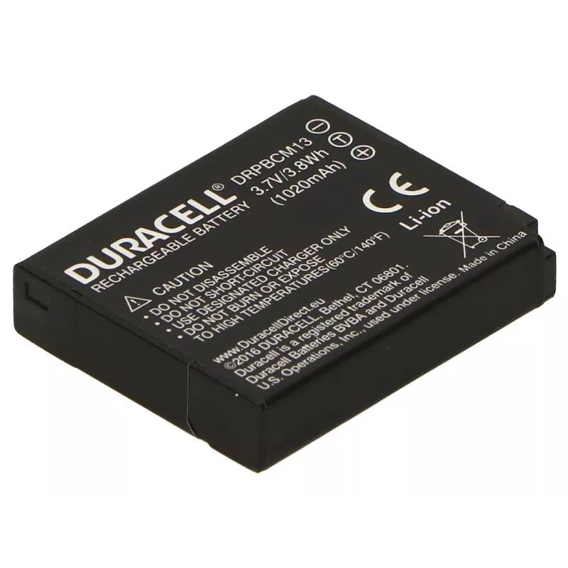 Duracell akumuliatorius fotoaparatui – pakaitalas Panasonic DMW-BCM13