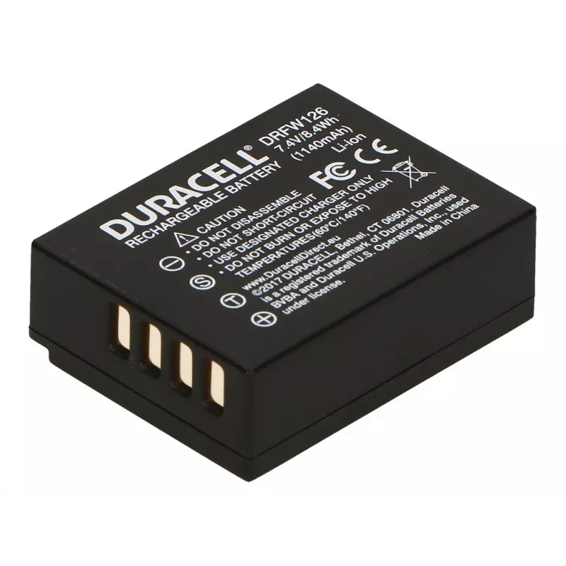 Baterija fotoaparatui Duracell DRFW126 Fujifilm NP-W126 pakaitalas