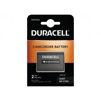 Duracell DR9706A baterija vaizdo kamerai – Sony NP-FV50 pakaitalas