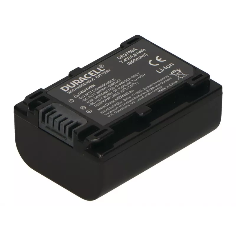 Duracell DR9706A baterija vaizdo kamerai – Sony NP-FV50 pakaitalas
