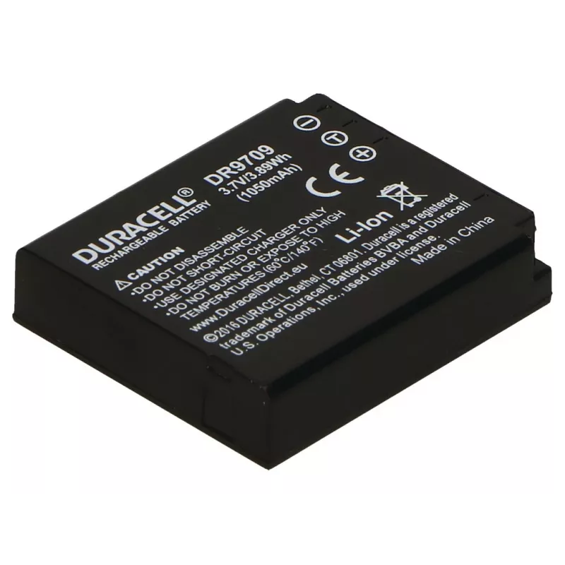Duracell DR9709 akumuliatorius fotoaparatui – atitikmuo Panasonic CGA-S005