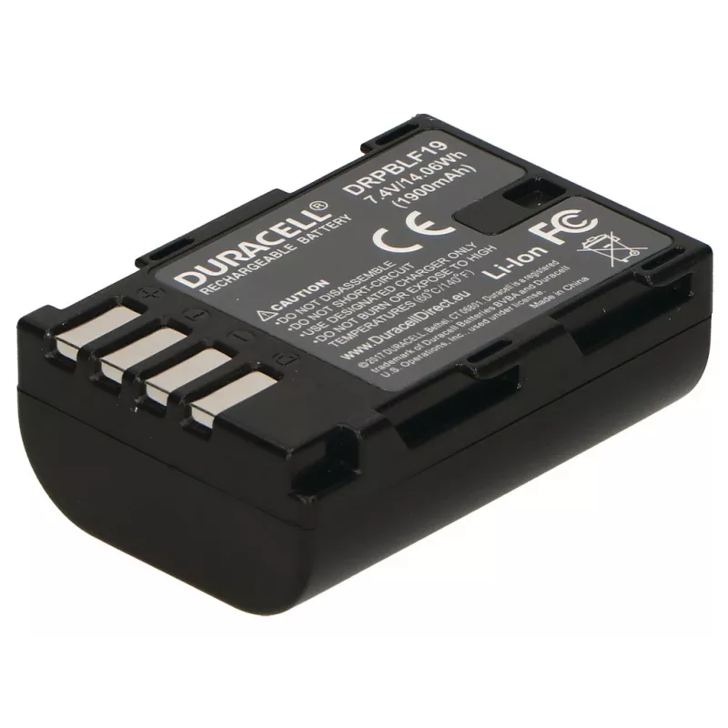 Duracell fotoaparato baterija – atitikmuo Panasonic DMW-BLF19E