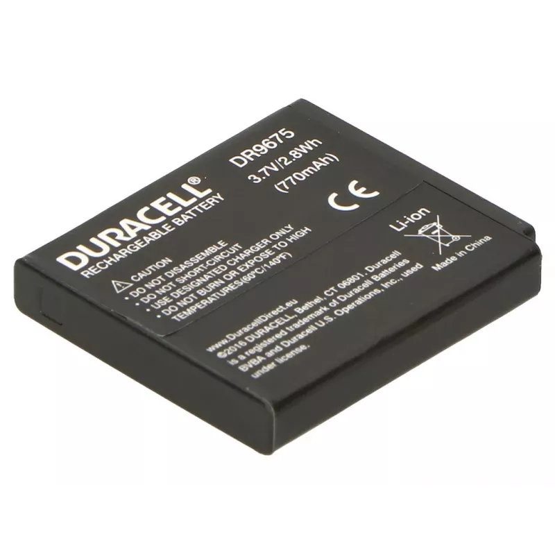 Duracell fotoaparato baterija – Pentax D-LI68 pakaitalas (DR9675)