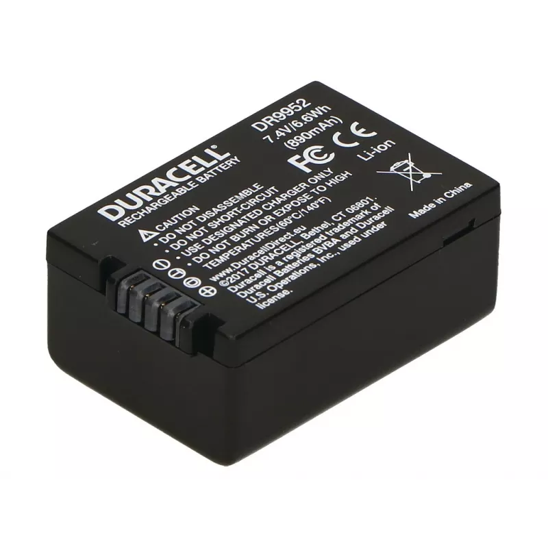 Duracell akumuliatorius fotoaparatui – pakeičia Panasonic DMW-BMB9E