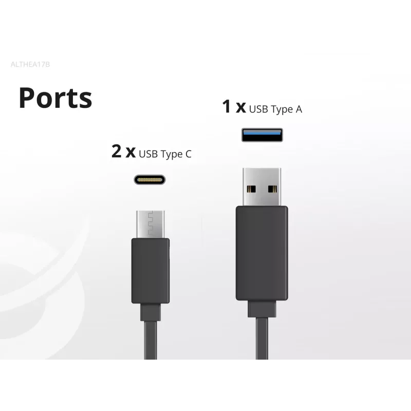Conceptronic 3 prievadų 67W GaN USB PD įkroviklis su USB-C įkrovimo kabeliu, USB-C x 2, USB-A x 1, QC 3.0, PPS