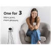 Conceptronic 3 prievadų 67W GaN USB PD įkroviklis su USB-C įkrovimo kabeliu, USB-C x 2, USB-A x 1, QC 3.0, PPS