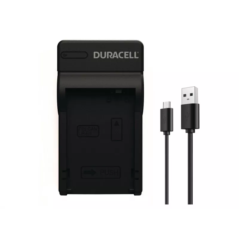 Baterijų kroviklis Duracell DRC5900 USB vidaus naudojimui, skirtas Canon LP-E8