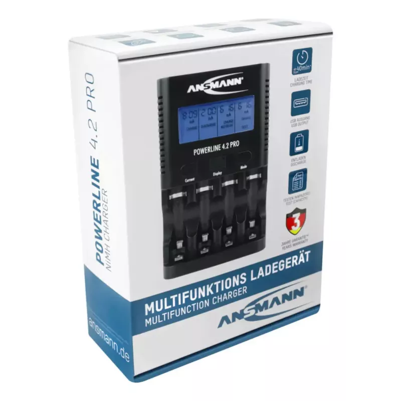 Įkroviklis Ansmann Powerline 4.2 Pro
