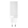 Varta High Speed Charger 65 W greitasis įkroviklis su USB-A ir USB-C prievadais, baltas