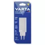 Varta High Speed Charger 65 W greitasis įkroviklis su USB-A ir USB-C prievadais, baltas