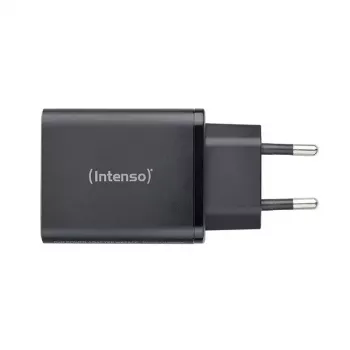 Intenso W65ACC 65W USB-C ir USB-A įkroviklis (juodas)