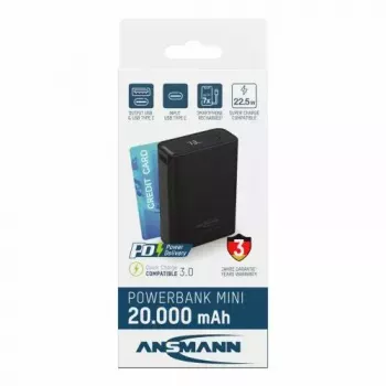 Nešiojama baterija Ansmann PB222PD 20000 mAh