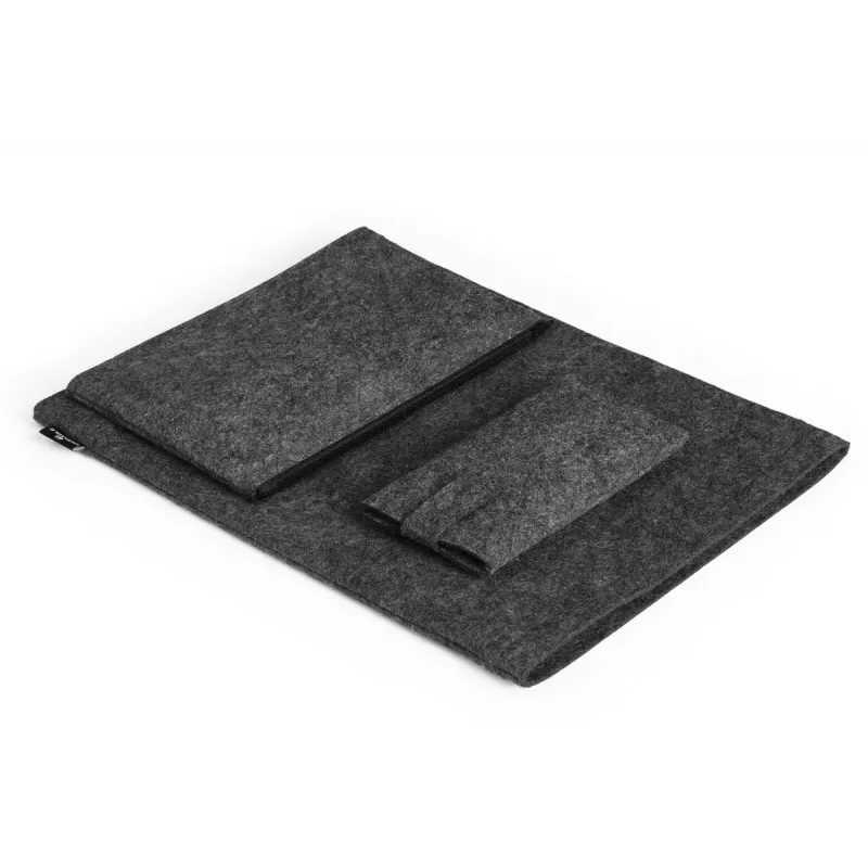 Dėklas nešiojamam kompiuteriui Durable Effect 41,7 cm (16,4 colio) antracitinis su 2 priekinėmis kišenėmis