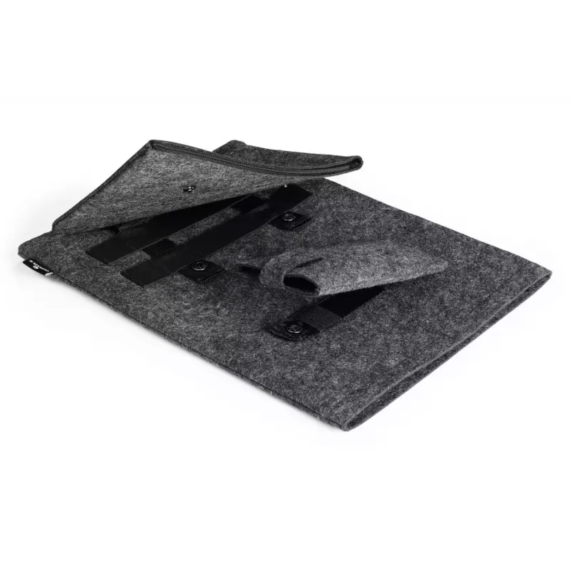 Dėklas nešiojamam kompiuteriui Durable Effect 41,7 cm (16,4 colio) antracitinis su 2 priekinėmis kišenėmis