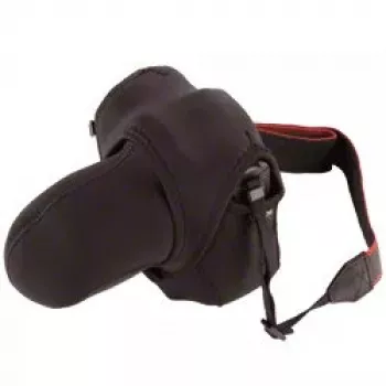 Walimex 16927 Neopreninis fotoaparato dėklas SLR su objektyvu iki 23 cm, juodas/pilka