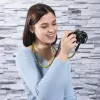 Fototechnikos diržas Hama Braid 120, nailoninis, juodas/geltonas, 120 cm