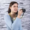 Fototechnikos diržas Hama Braid 120, nailoninis, juodas/geltonas, 120 cm