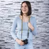 Fototechnikos diržas Hama Braid 120, nailoninis, juodas/geltonas, 120 cm