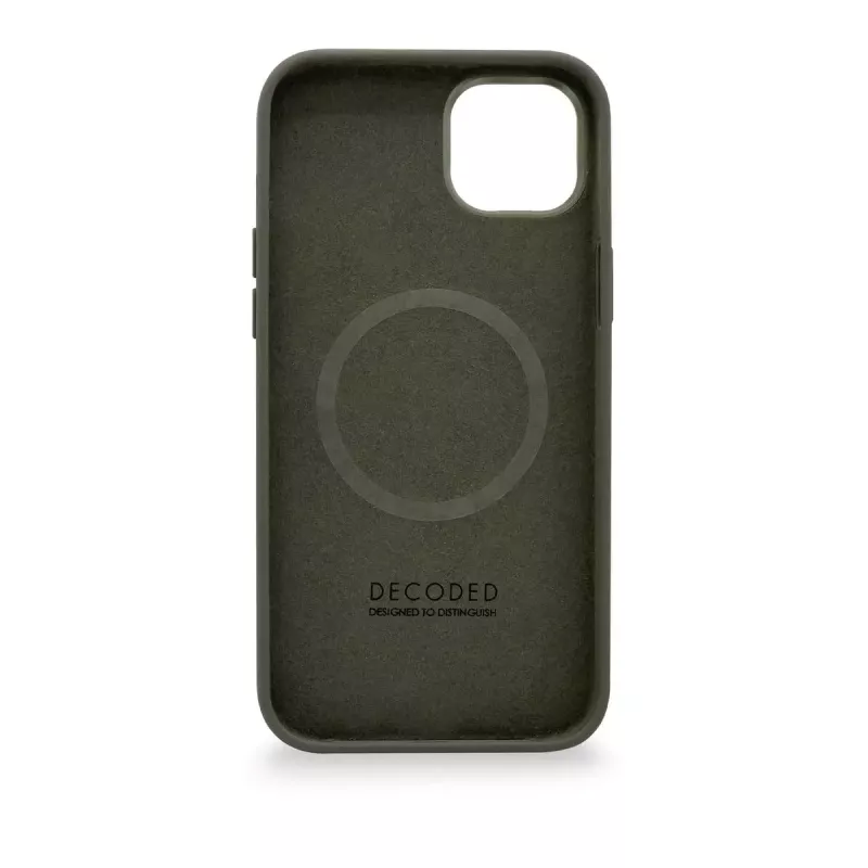 Dėklas DECODED iPhone 14 Plus 17 cm (6,7 colio) Alyvuoginis