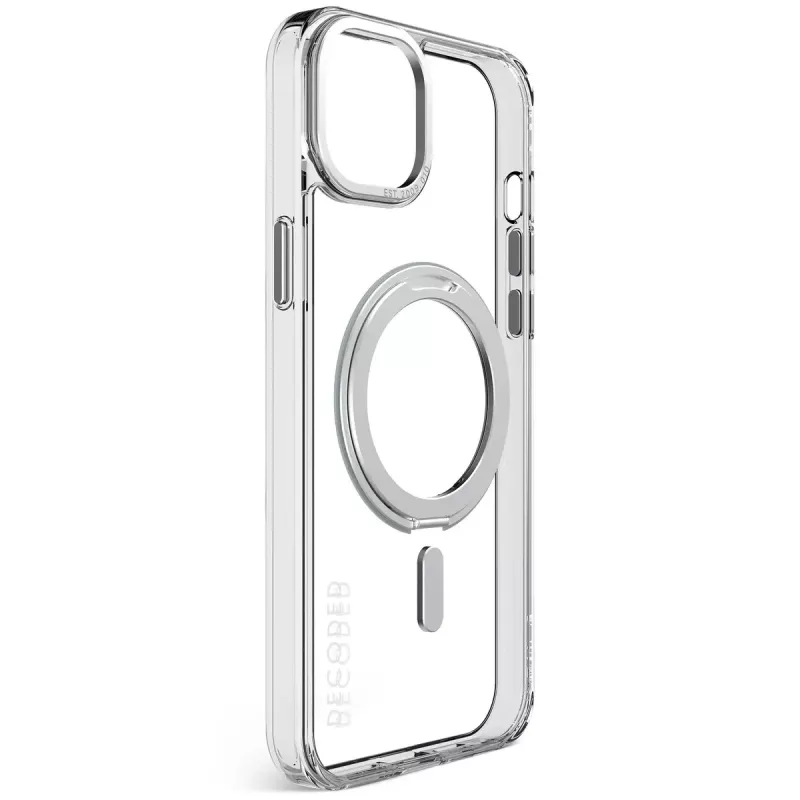 Dėklas DECODED iPhone 15 Plus 17 cm (6,7 colio) permatomas