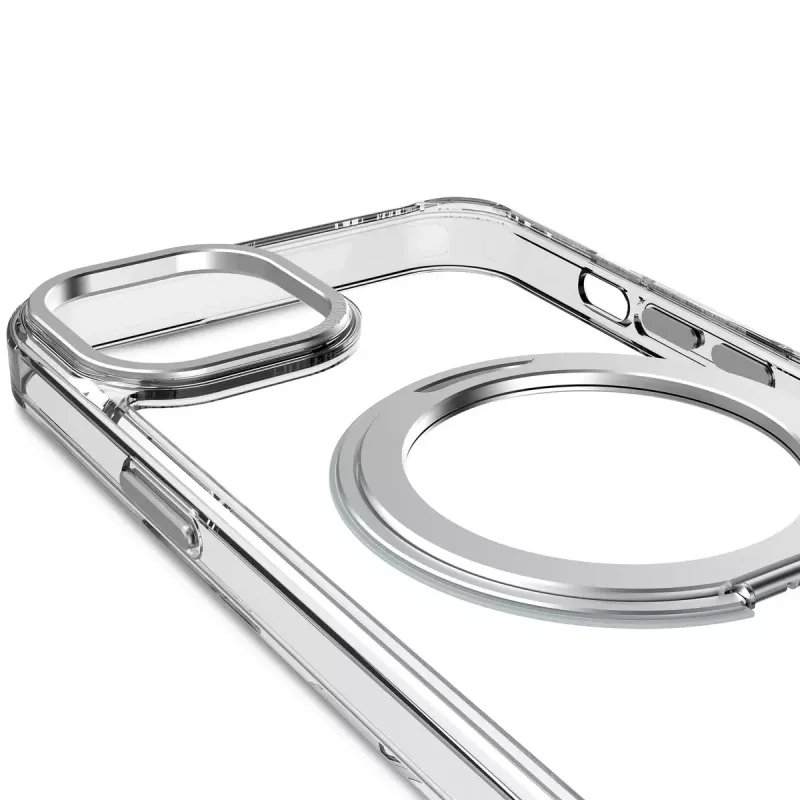 Dėklas DECODED iPhone 15 Plus 17 cm (6,7 colio) permatomas