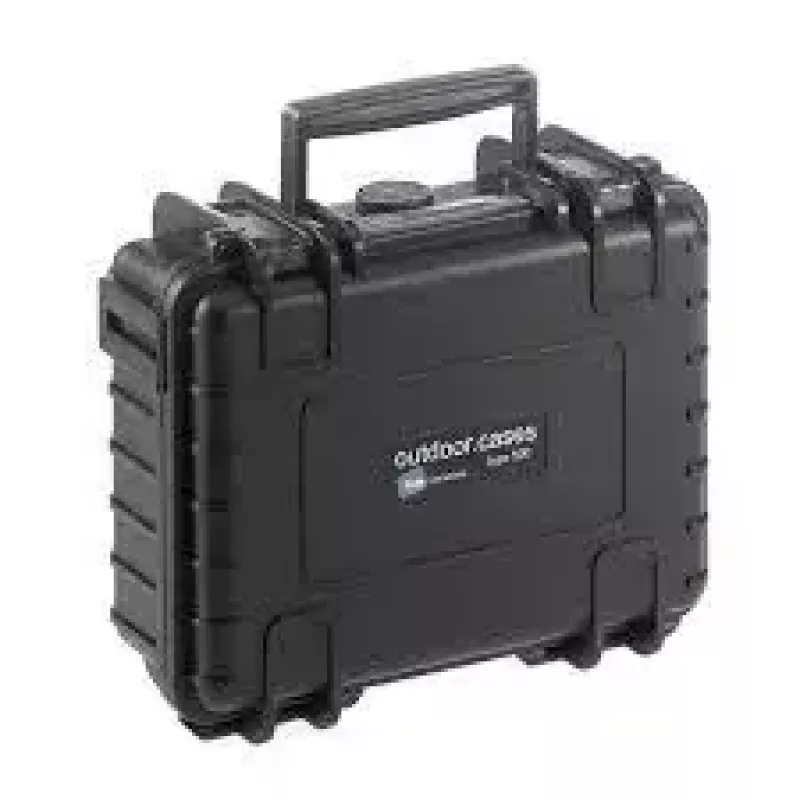 B&W Cases Type 500 Black – tvirtas dėklas įrangai