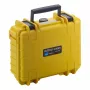 B&W Cases Type 500 Yellow – tvirtas dėklas su išpjautu putplasčiu