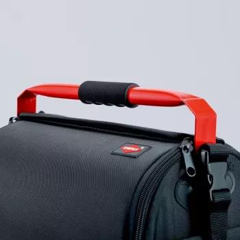 Dėklas įrankiams Knipex 00 21 08 LE juodas raudonas poliesteris